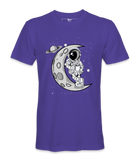 Astronaut On The Moon - T-Shirt