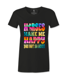 Horses Makes Me Happy - T-Shirt