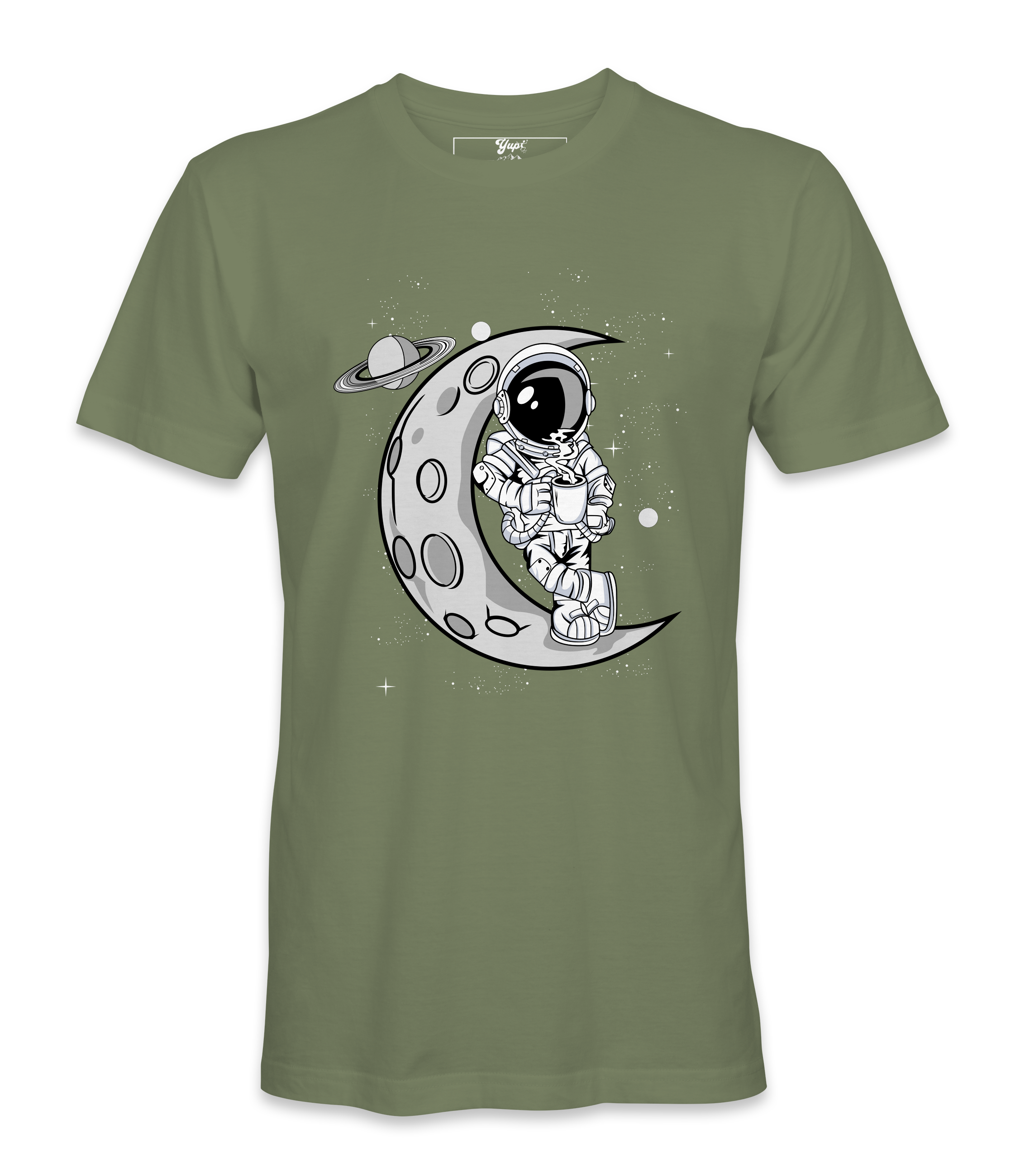 Astronaut On The Moon - T-Shirt