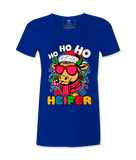 Ho Ho Ho  Heifer  - T-Shirt