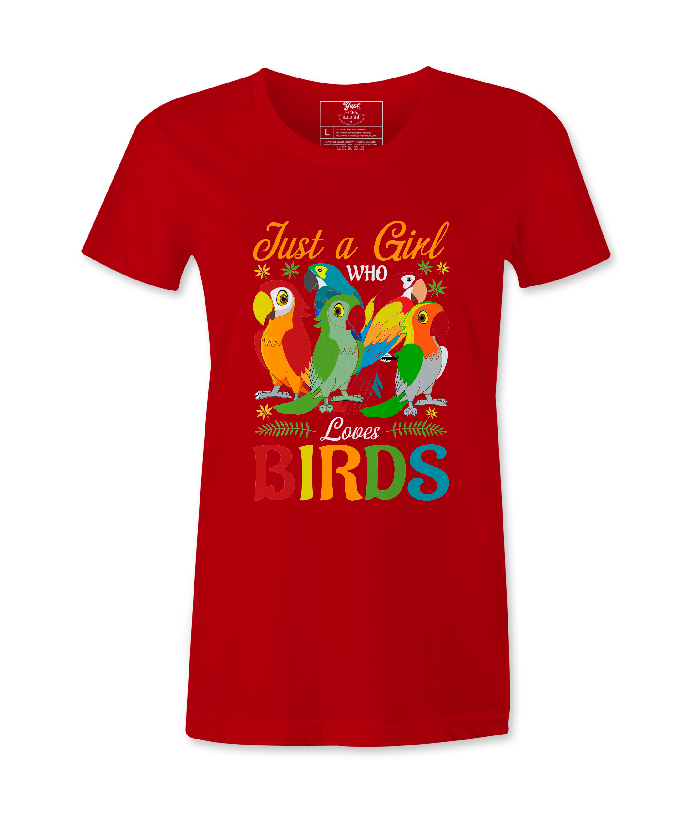 Just A Girl Who Loves Birds  Tshirt