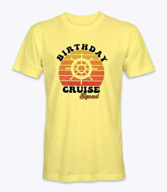 Birthday Cruise Squad T-Shirt