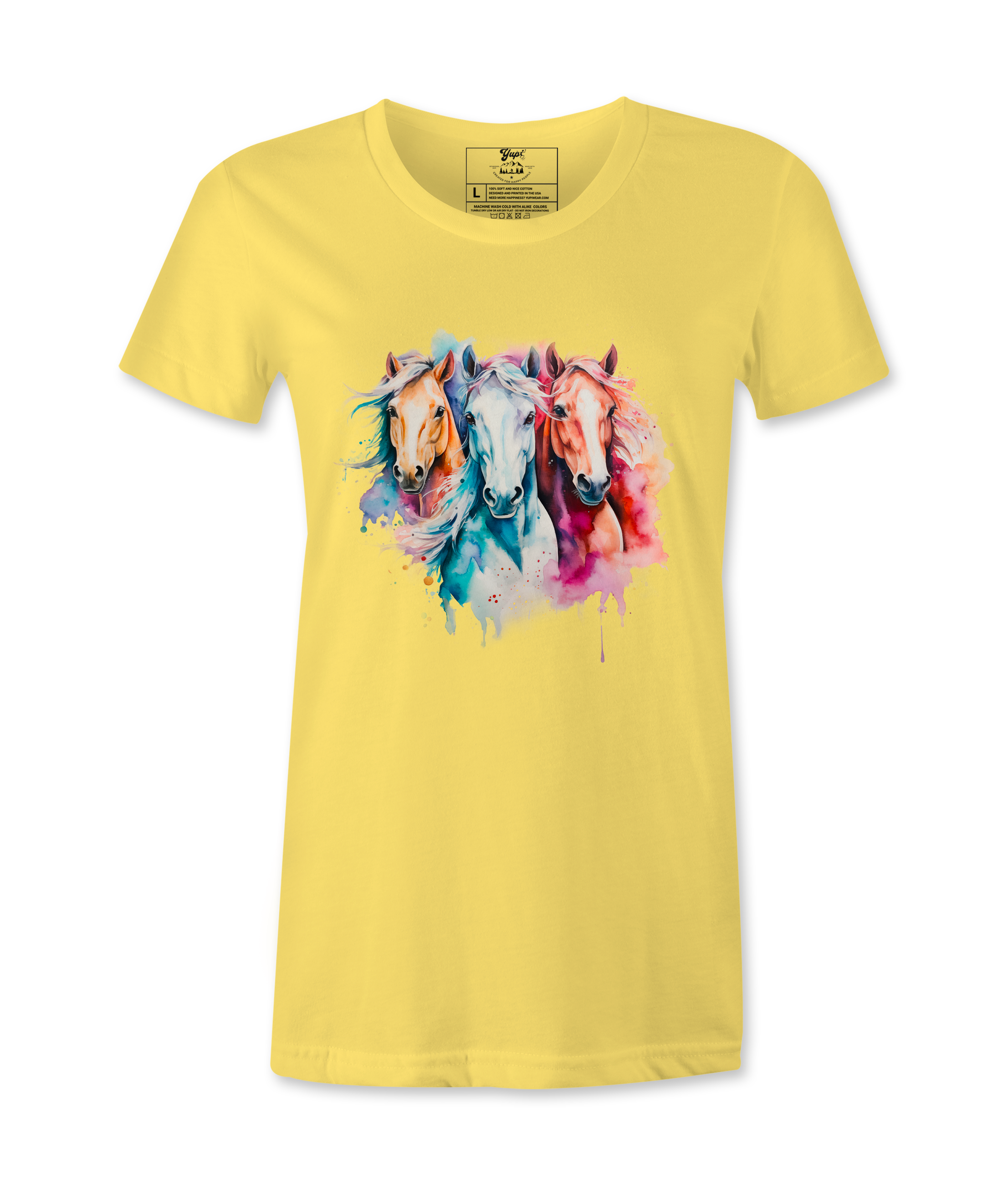 3 Horses - T-shirt