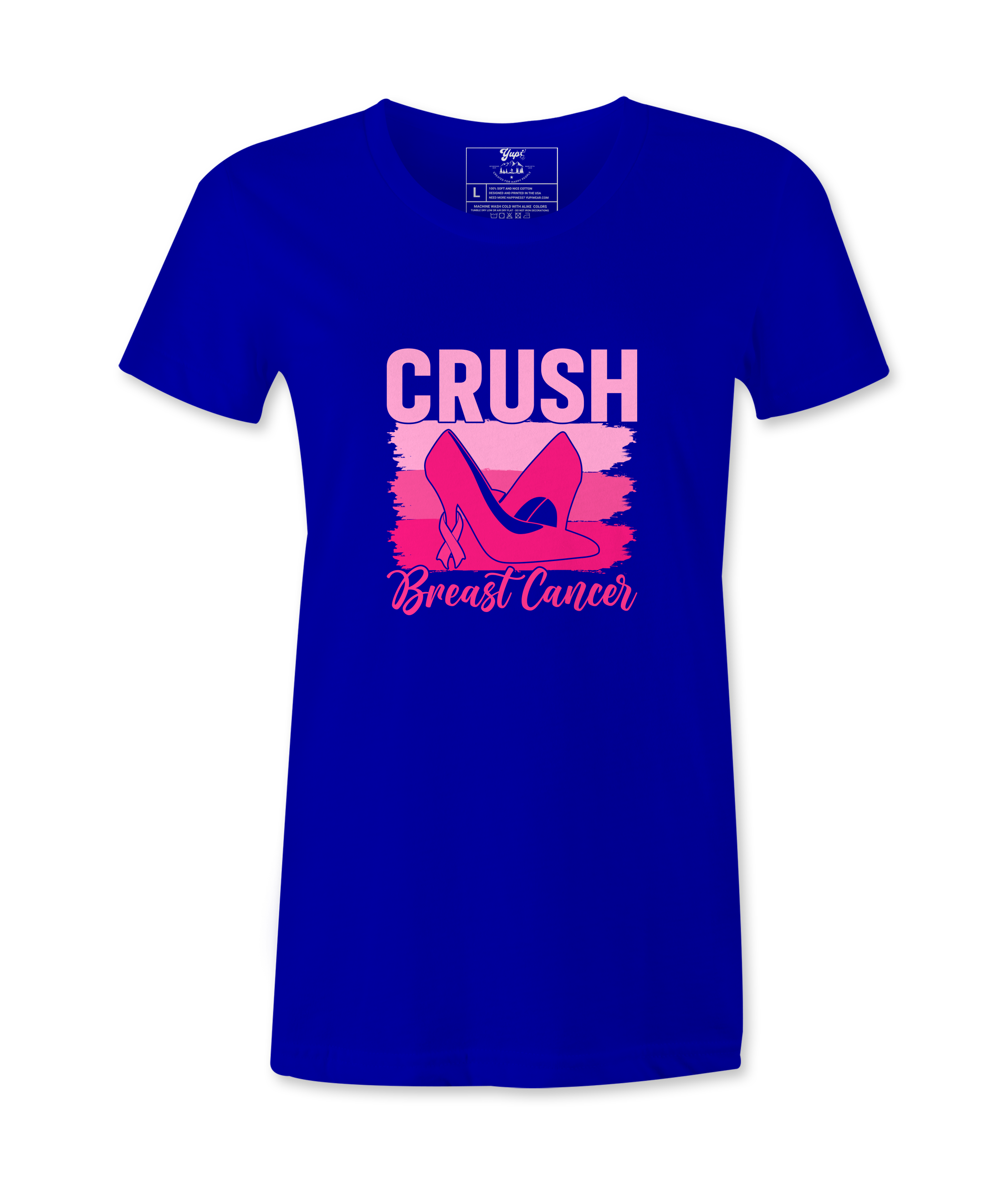 Crush Breast Cancer  - T-shirt