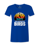 Easily Distracted By Birds - Female Tshirt