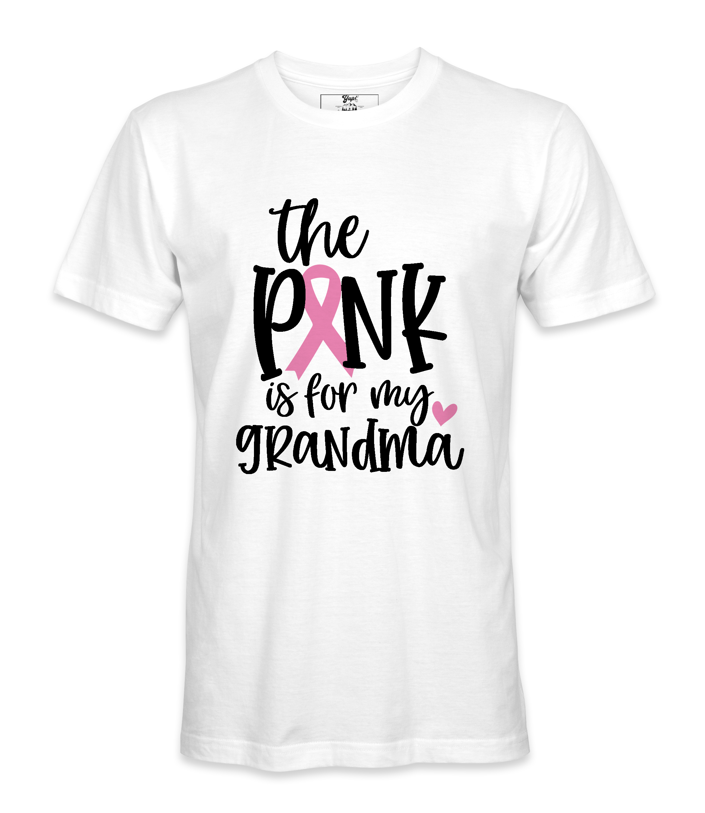 The Pink Is For My. Grandma - T-shirt