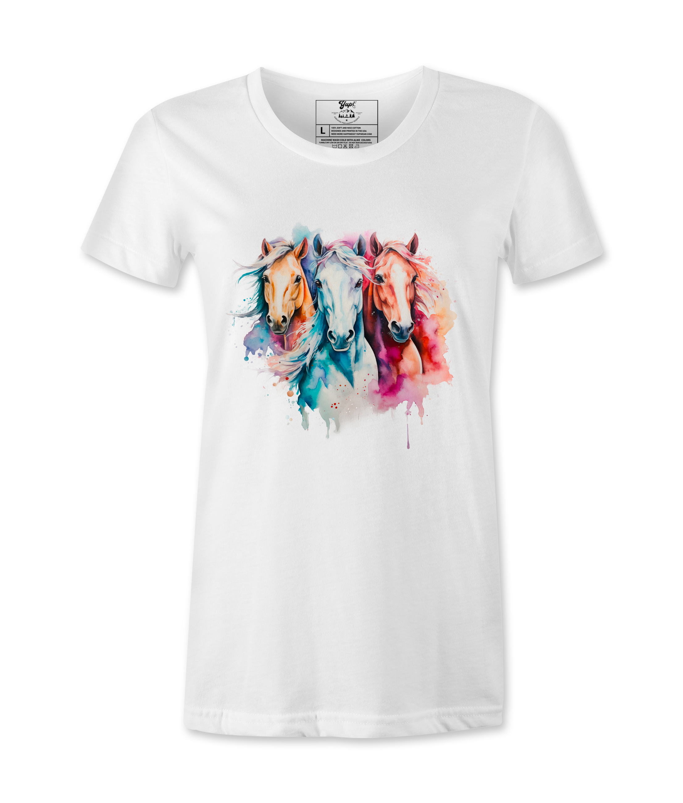 3 Horses - T-shirt