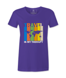 TravelIs My Therapy - T-shirt