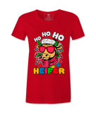 Ho Ho Ho  Heifer  - T-Shirt