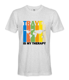 TravelIs My Therapy - T-shirt