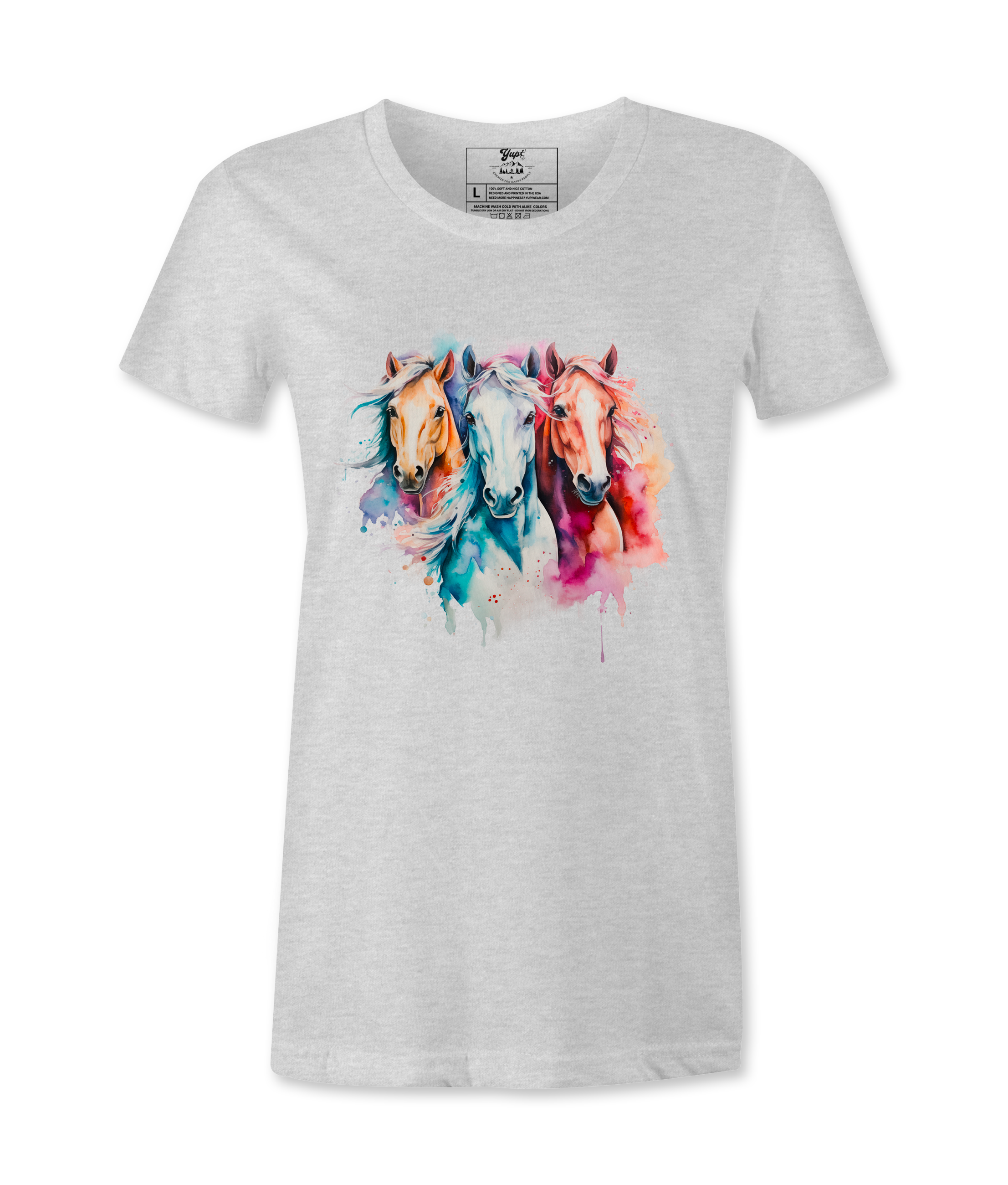 3 Horses - T-shirt