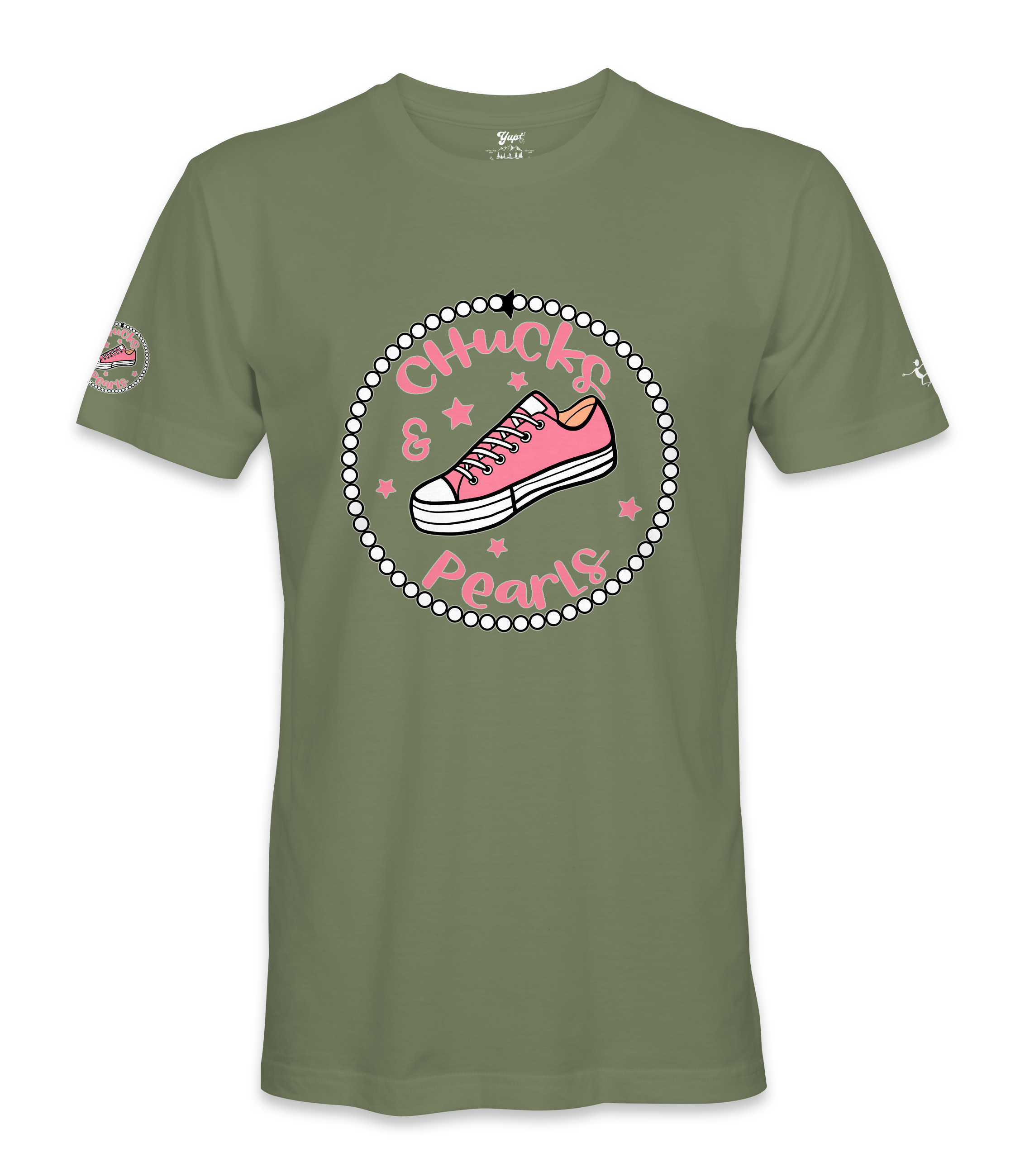 Chucks & Pearls  - Unisex T-shirt