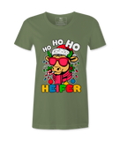 Ho Ho Ho  Heifer  - T-Shirt