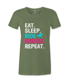 Eat Sleep Ride Horses Repeat - T-shirt