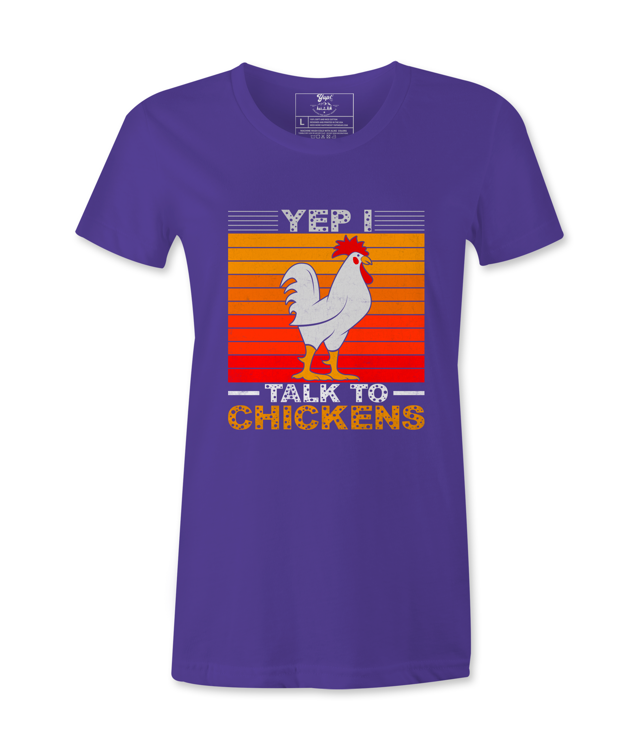 Yep! I Talk To Chicken - T-shirt