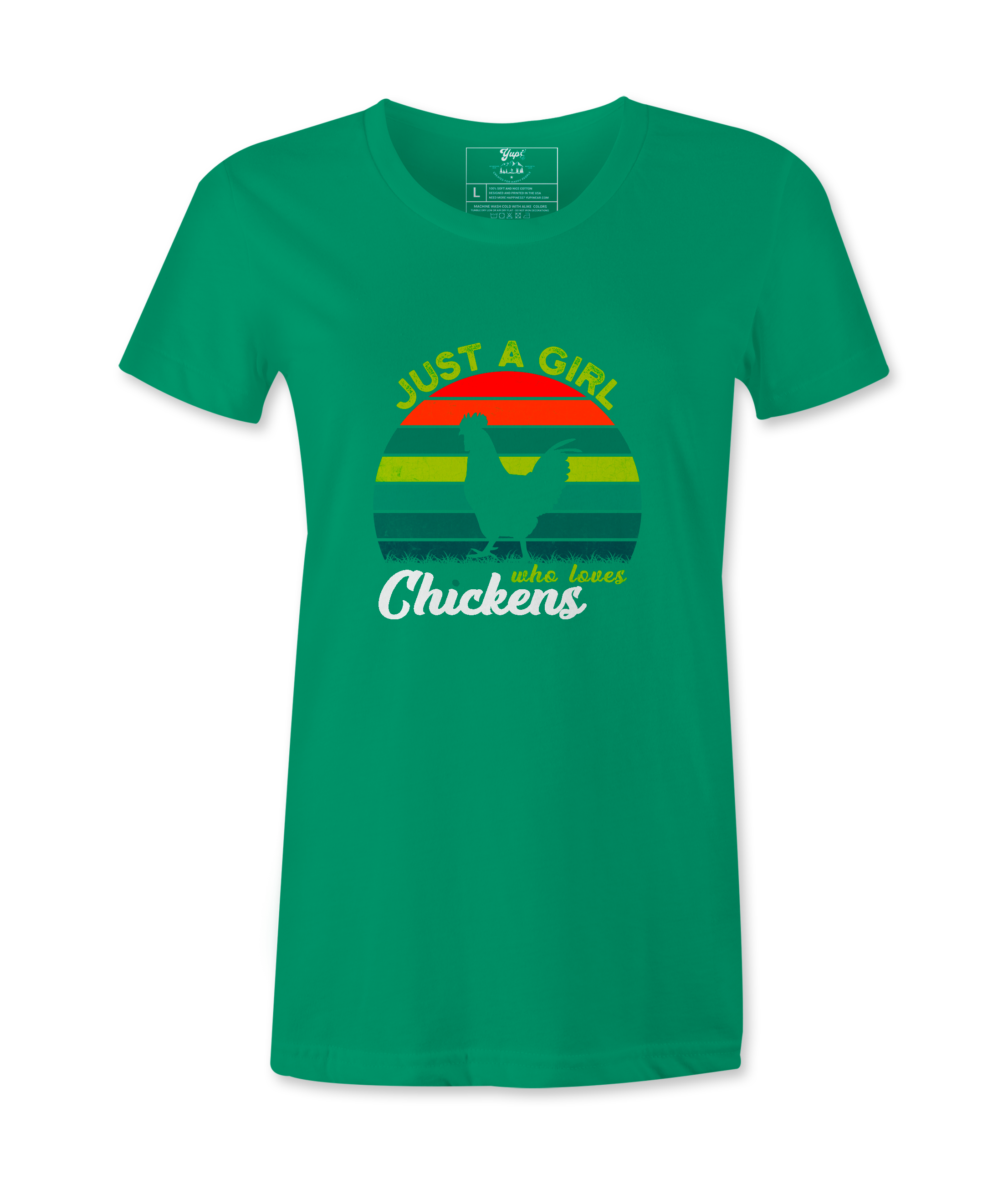 Just A Girl Who Loves Chickens - T-shirt