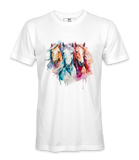 3 Horses - T-shirt