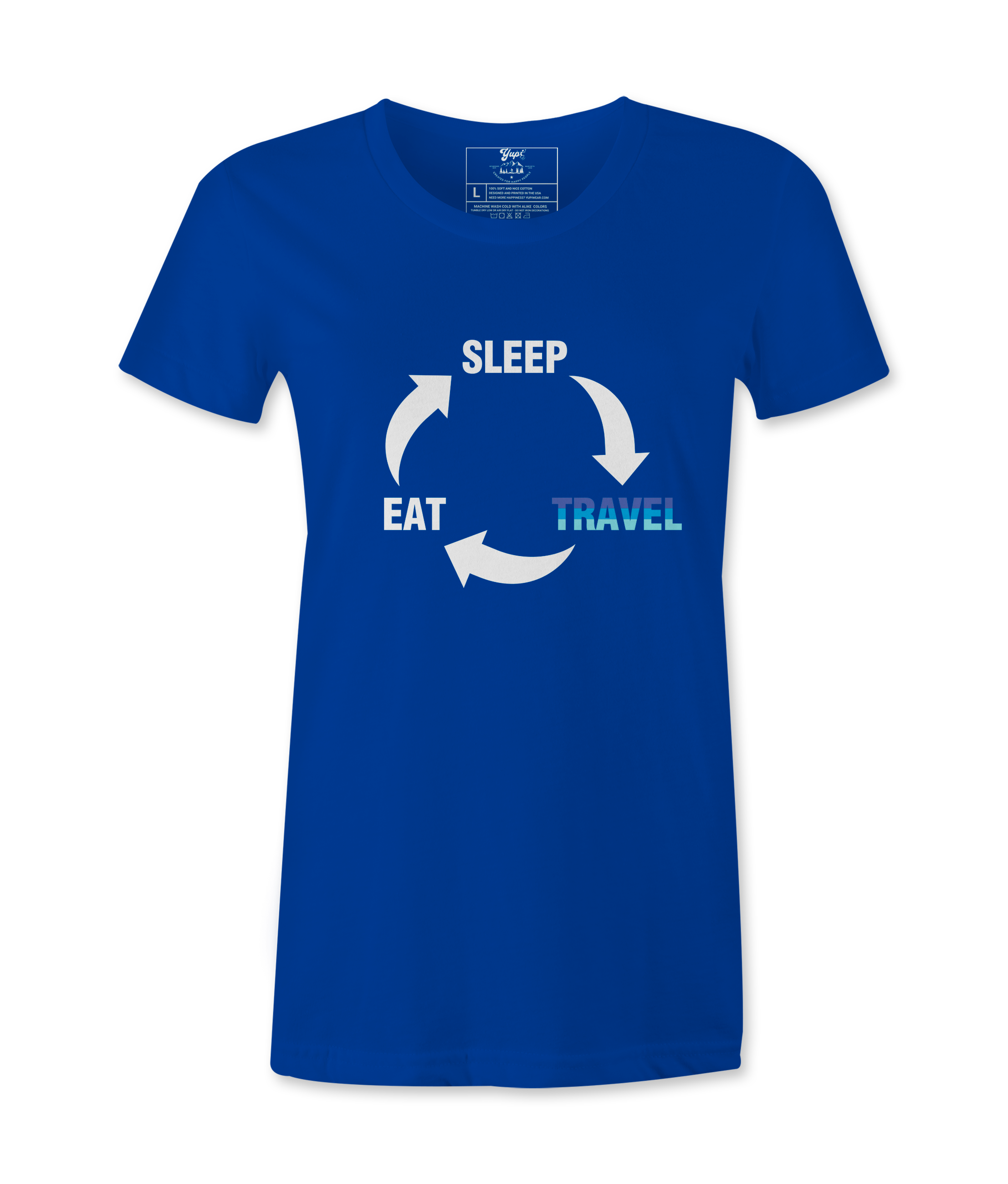 Eat Sleep Travel - T-shirt