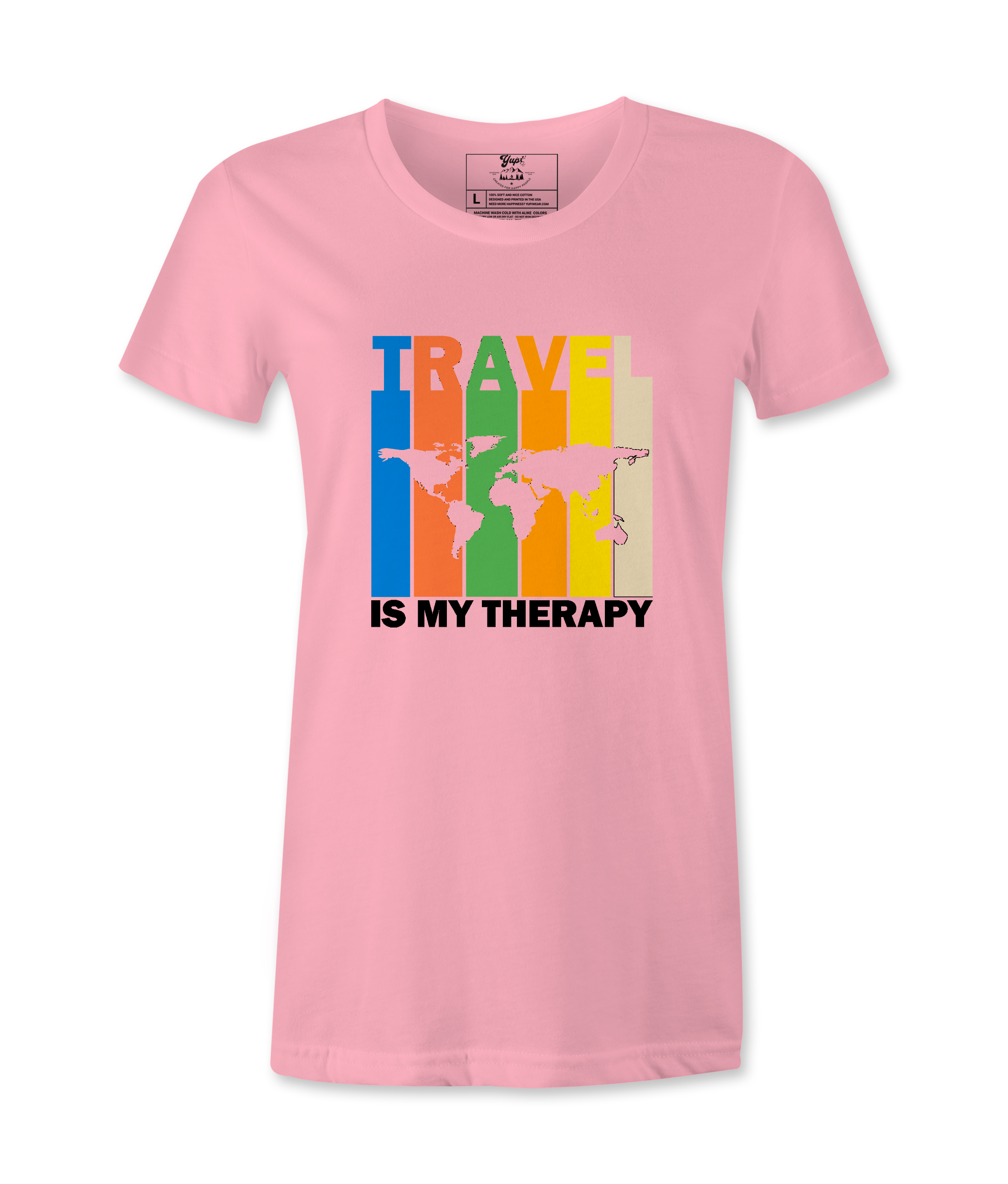 TravelIs My Therapy - T-shirt