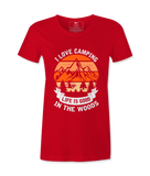 I Love Camping - T-shirt