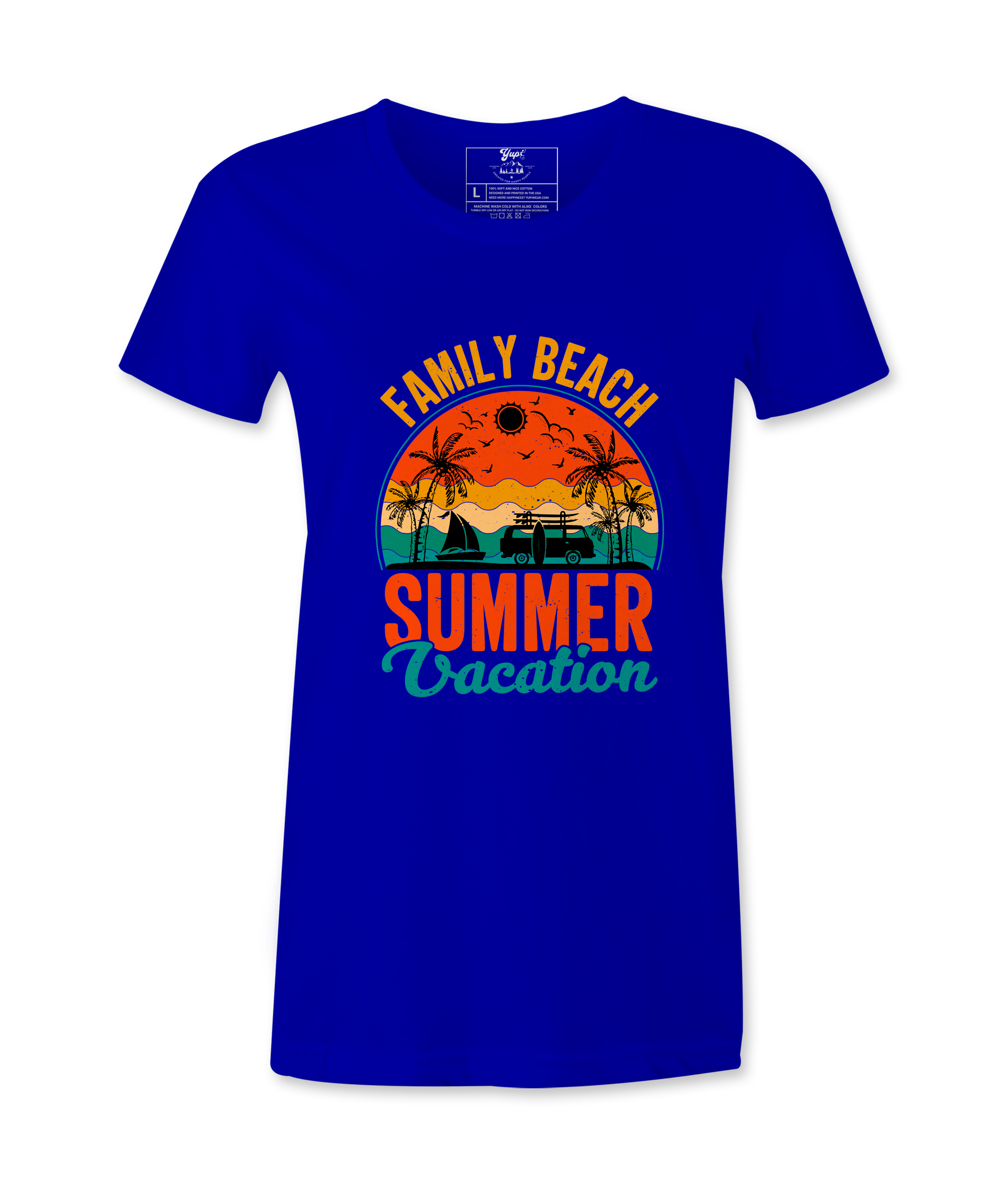 Family Beach Summer - T-shirt