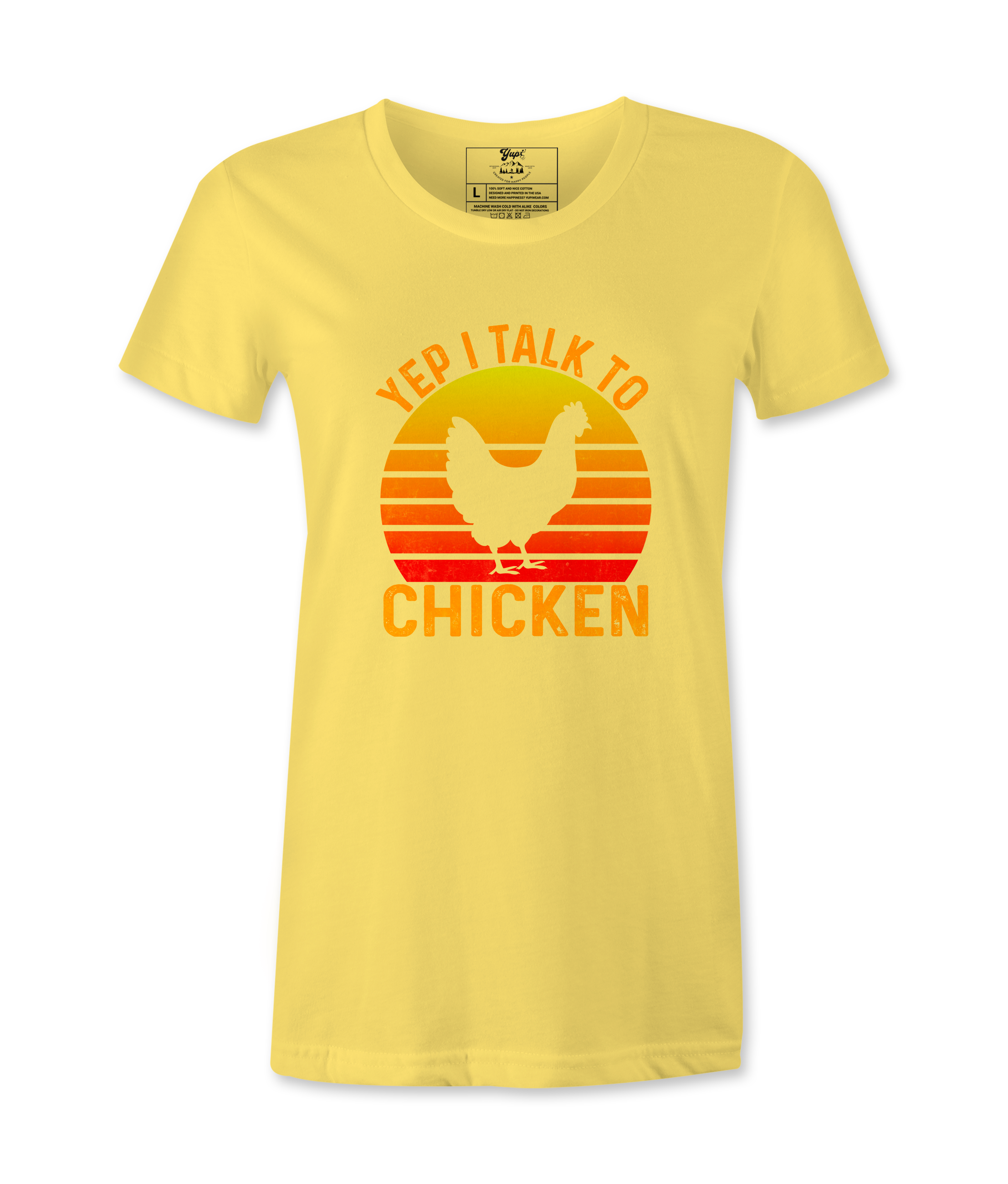 Yep, I Talk To Chicken - T-shirt