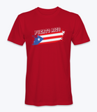 Puerto Rico Island and Flag T-Shirt