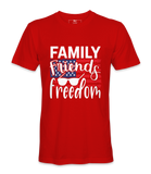 Family,  Friends, Freedom - T-shirt