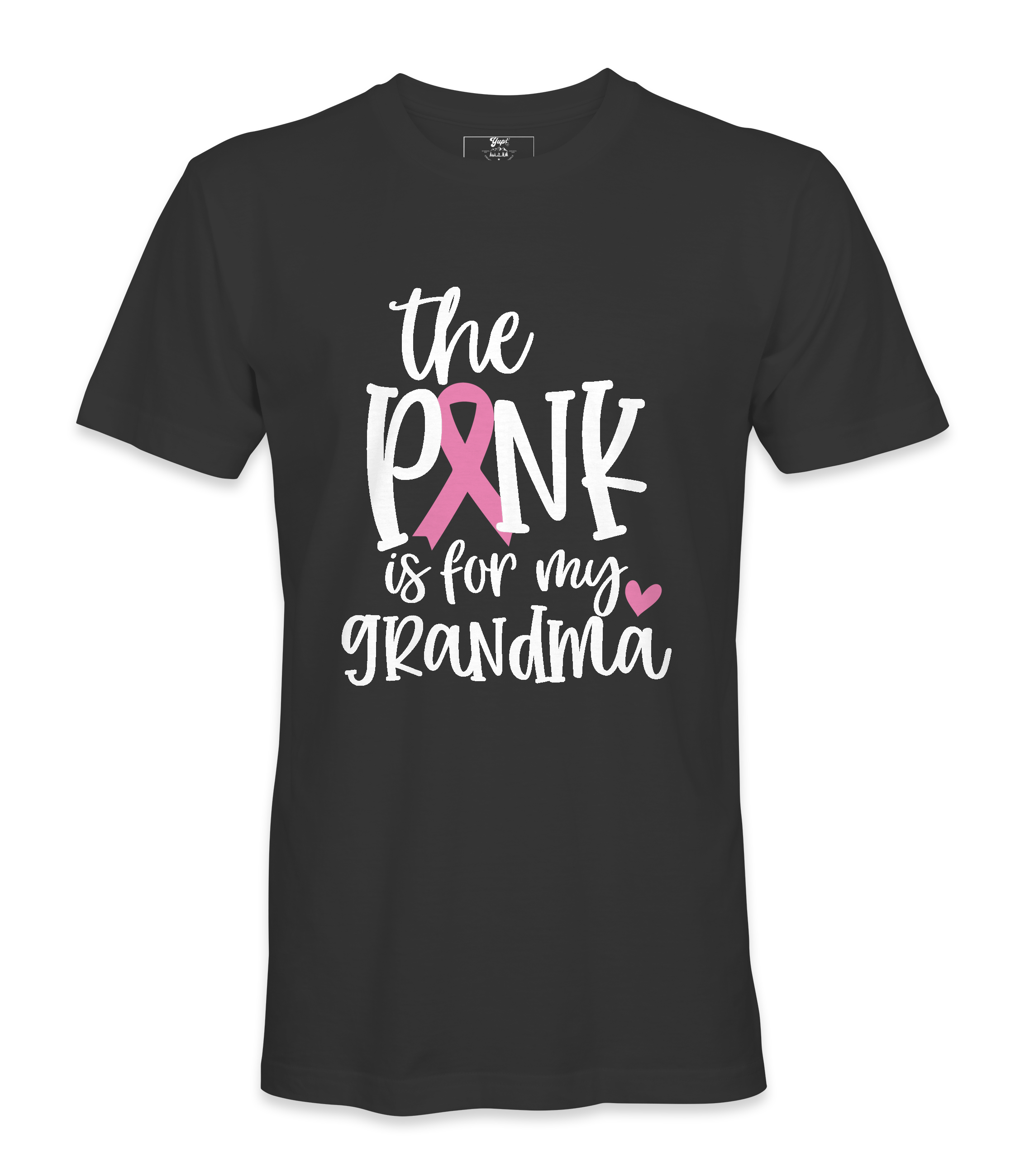 The Pink Is For My. Grandma - T-shirt