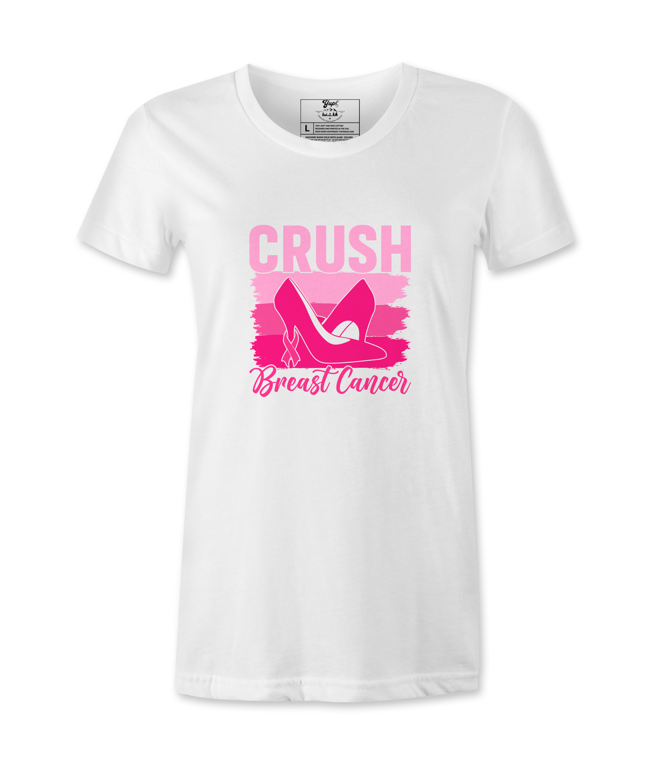 Crush Breast Cancer  - T-shirt