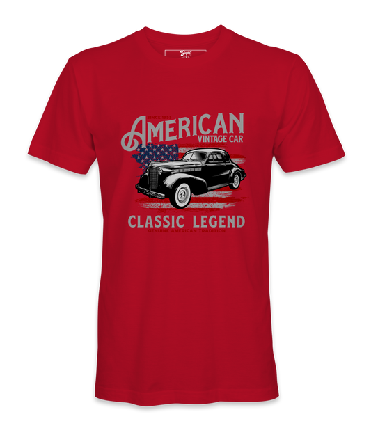 American Vintage Car - T-Shirt