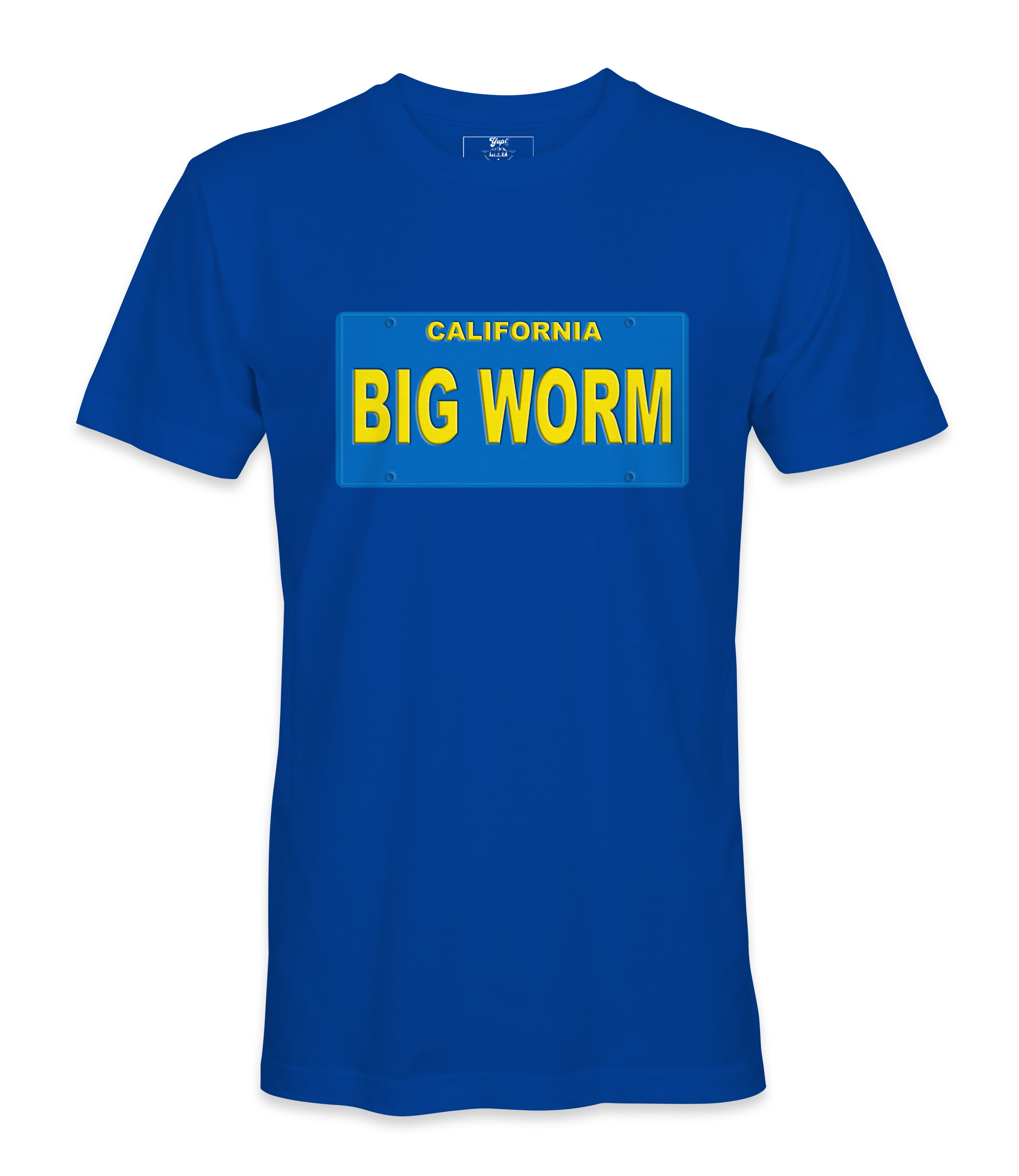 Big Worm License Plate T=Shirt