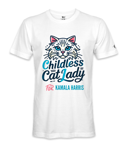 Childless Cat Lady  For Kamala  - Unisex T-shirt