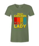 Crazy Chicken Lady - T-Shirt