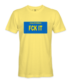 FCK IT  License Plate T=Shirt