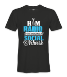 Ham Radio The Original Social Network- T-Shirt