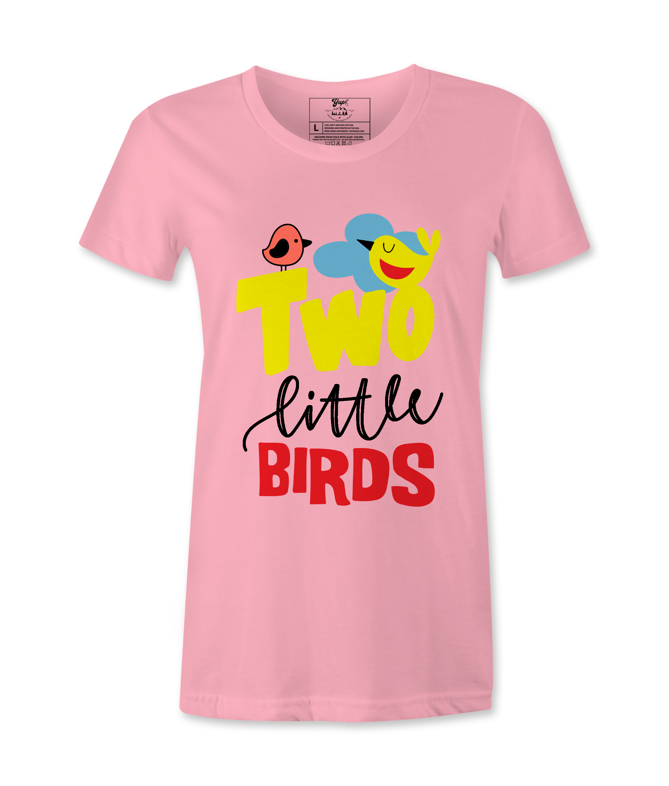 Two Little Birds - Female Tshirt