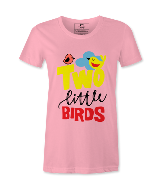 Two Little Birds - Female Tshirt