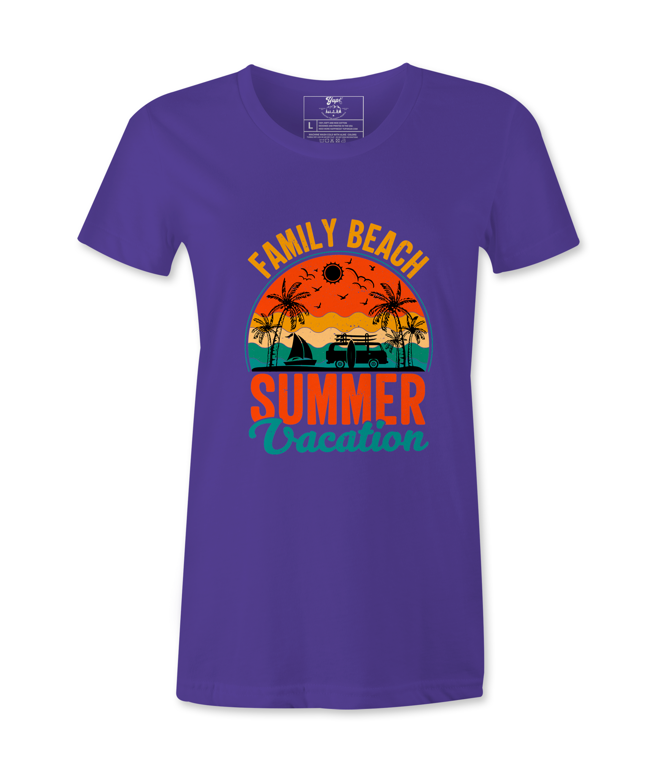 Family Beach Summer - T-shirt