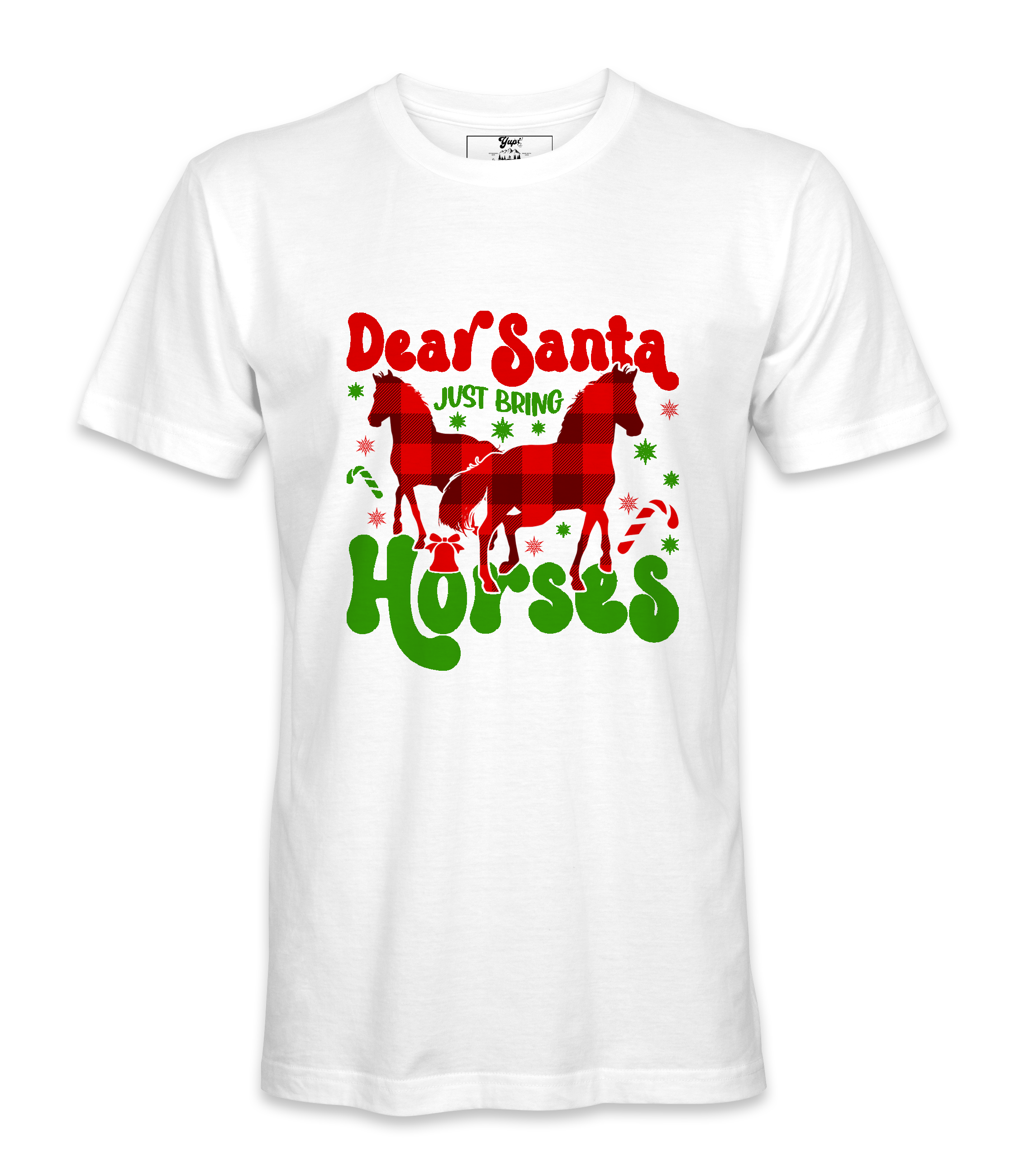 Dear Santa Just Bring  Horses - T-shirt