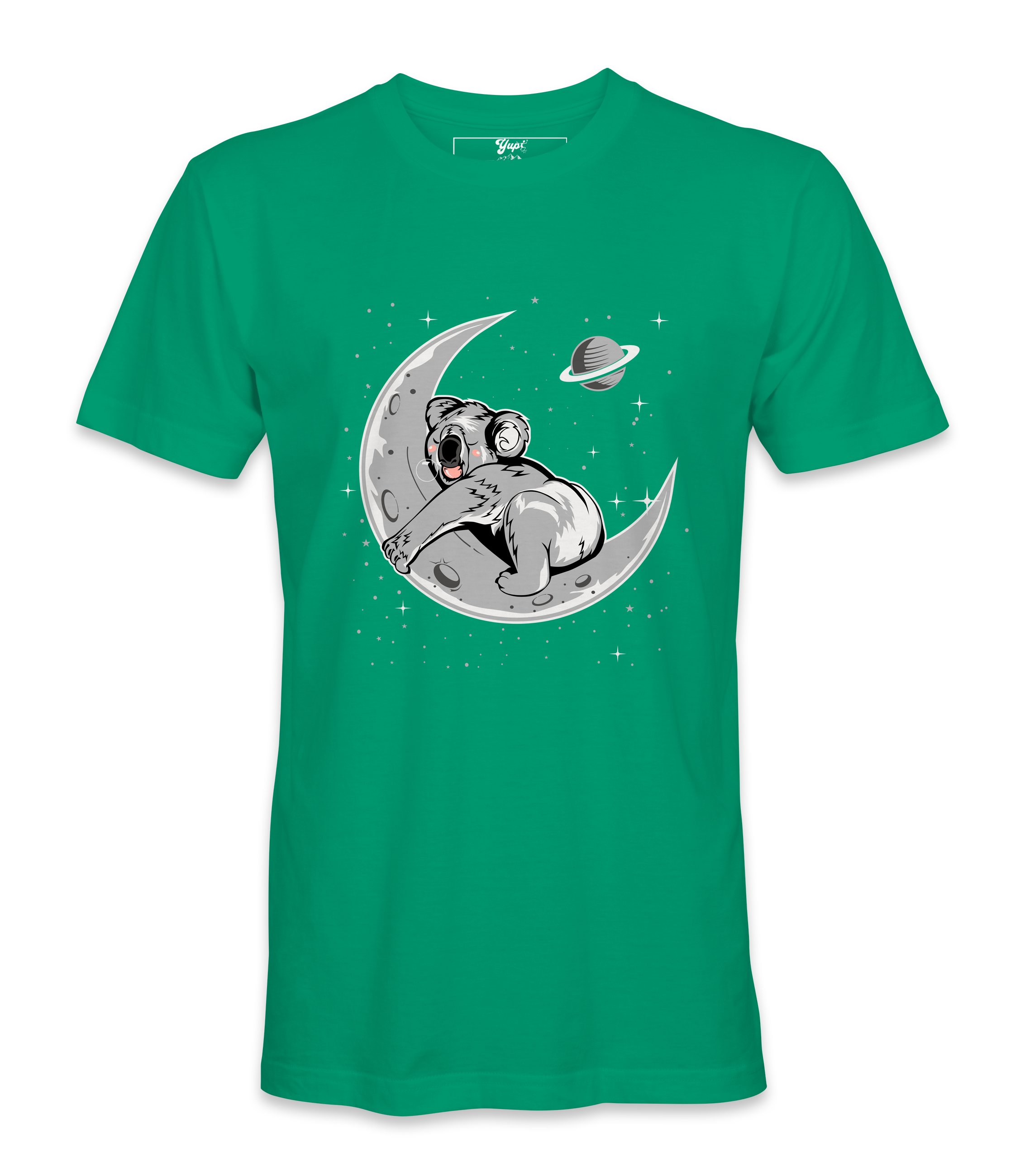 Bear On The Moon - T-shirt