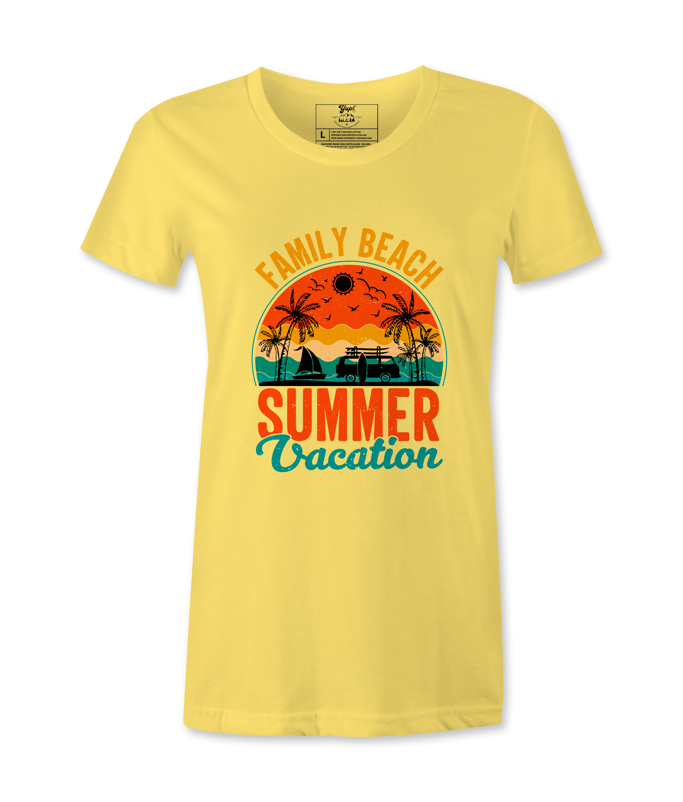 Family Beach Summer - T-shirt