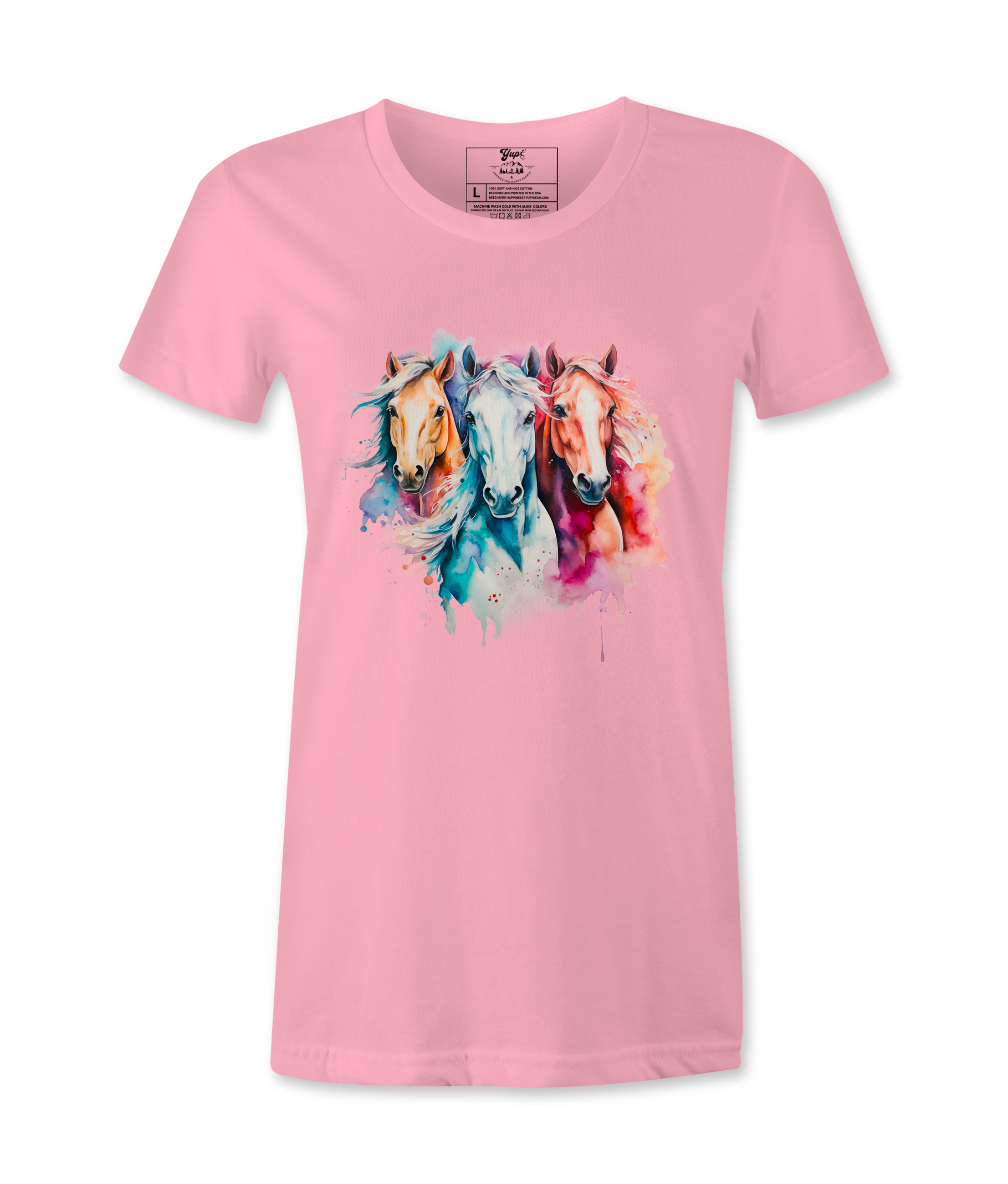 3 Horses - T-shirt