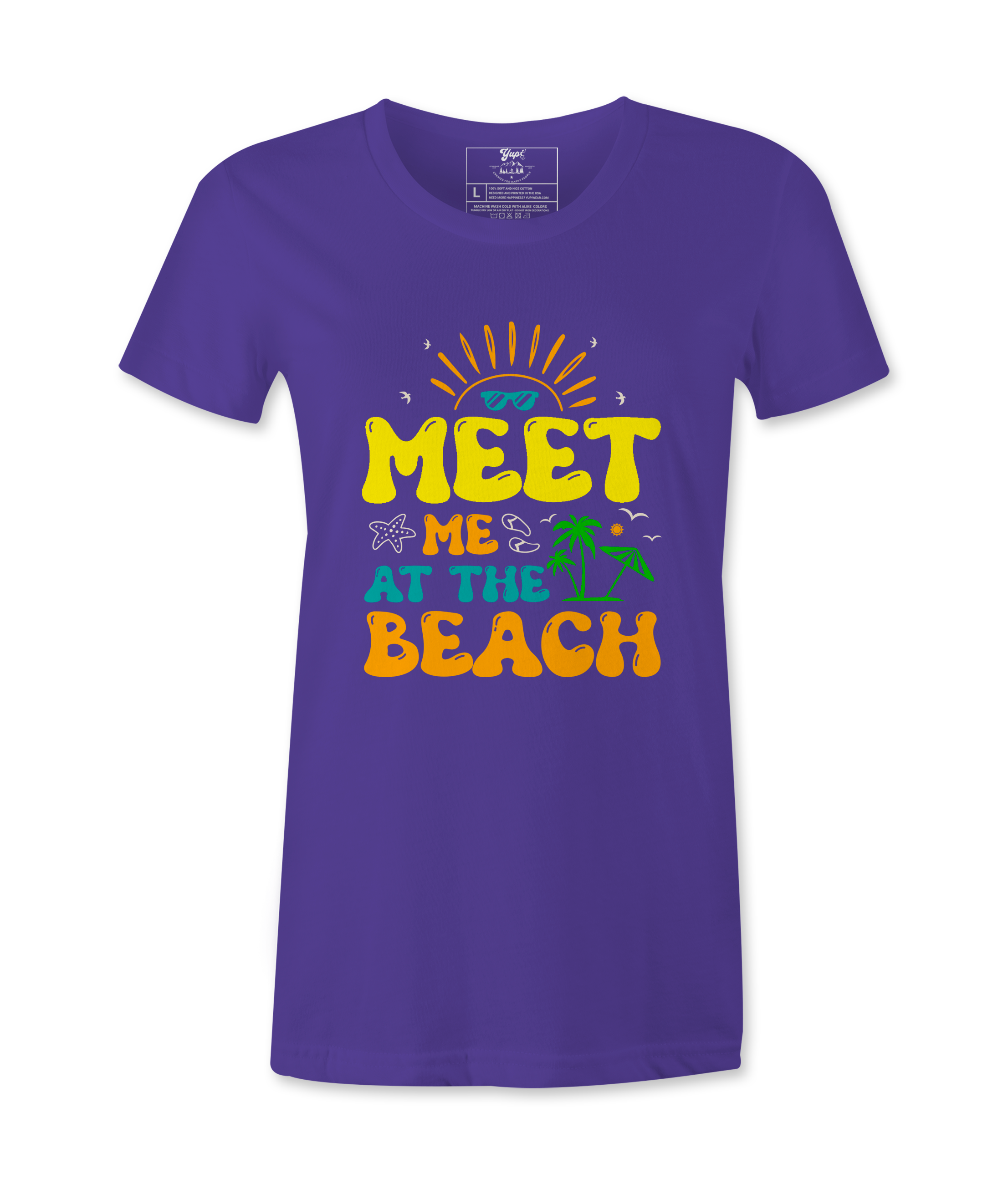 Meet Me At The Beach- T-shirt