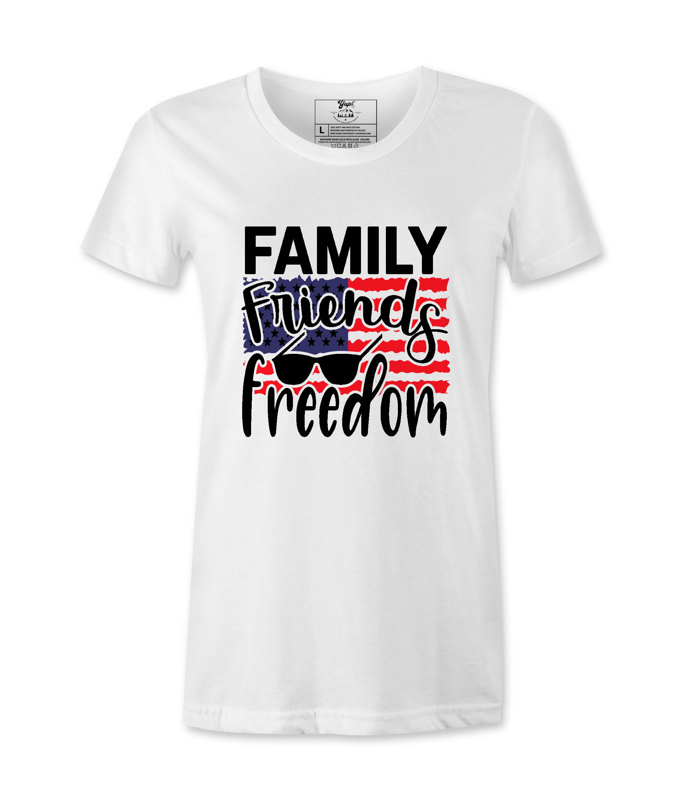 Family,  Friends, Freedom - T-shirt