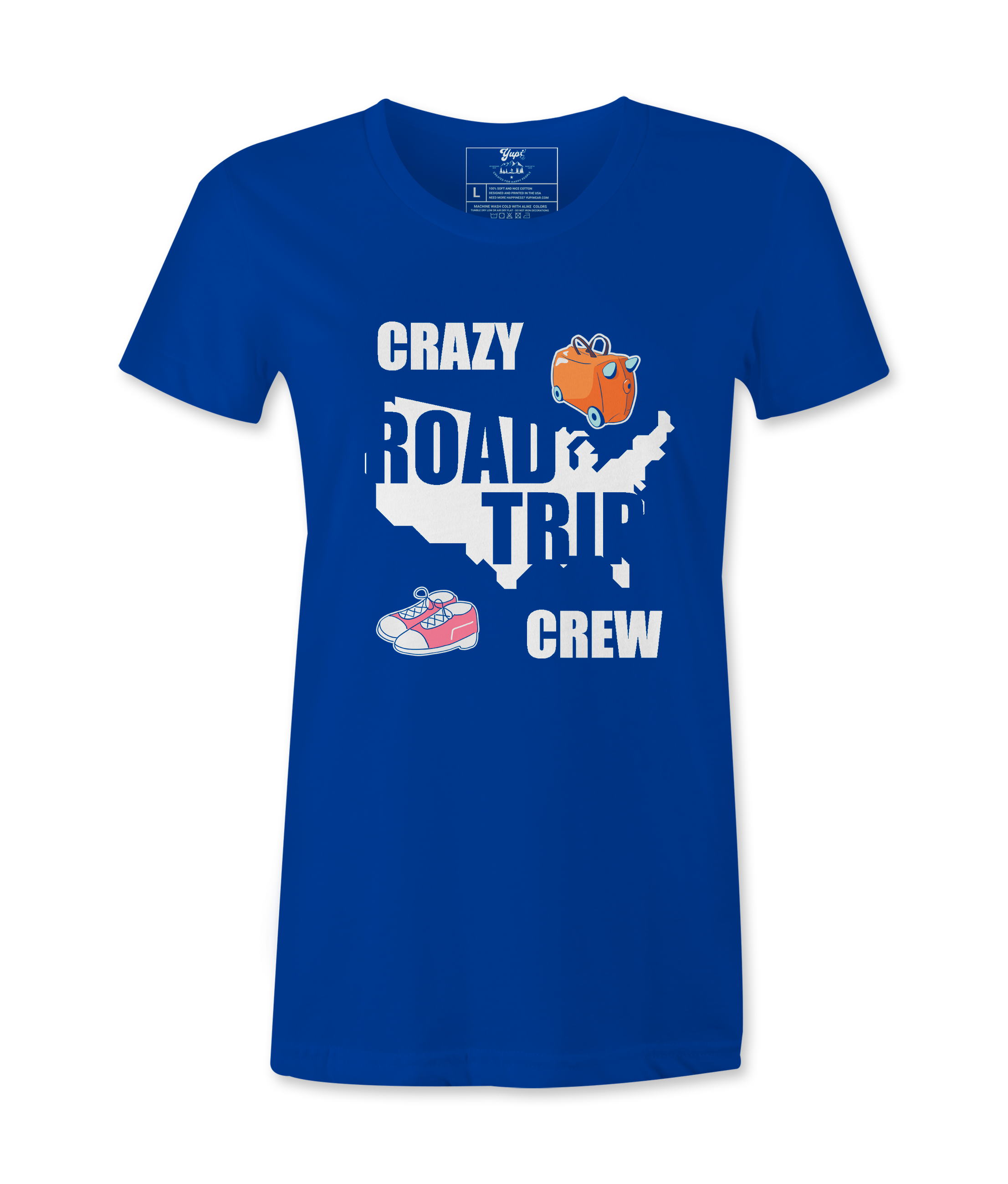 Crazy Road Trip Crew - T-shirt