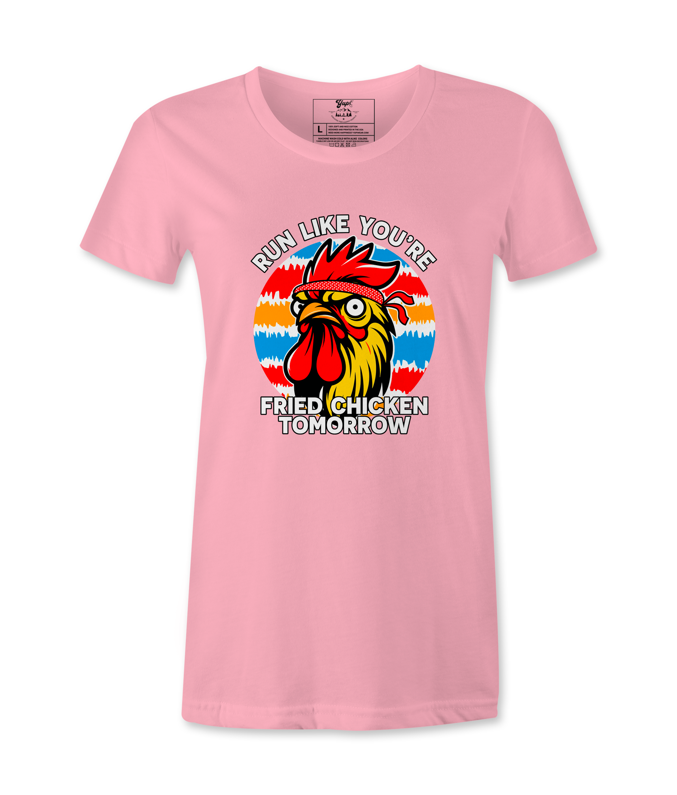 Run Like You're Friend Chicken - T-Shirt