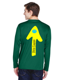 Buen Camino  (Back) Performance Long Sleeve Shirt