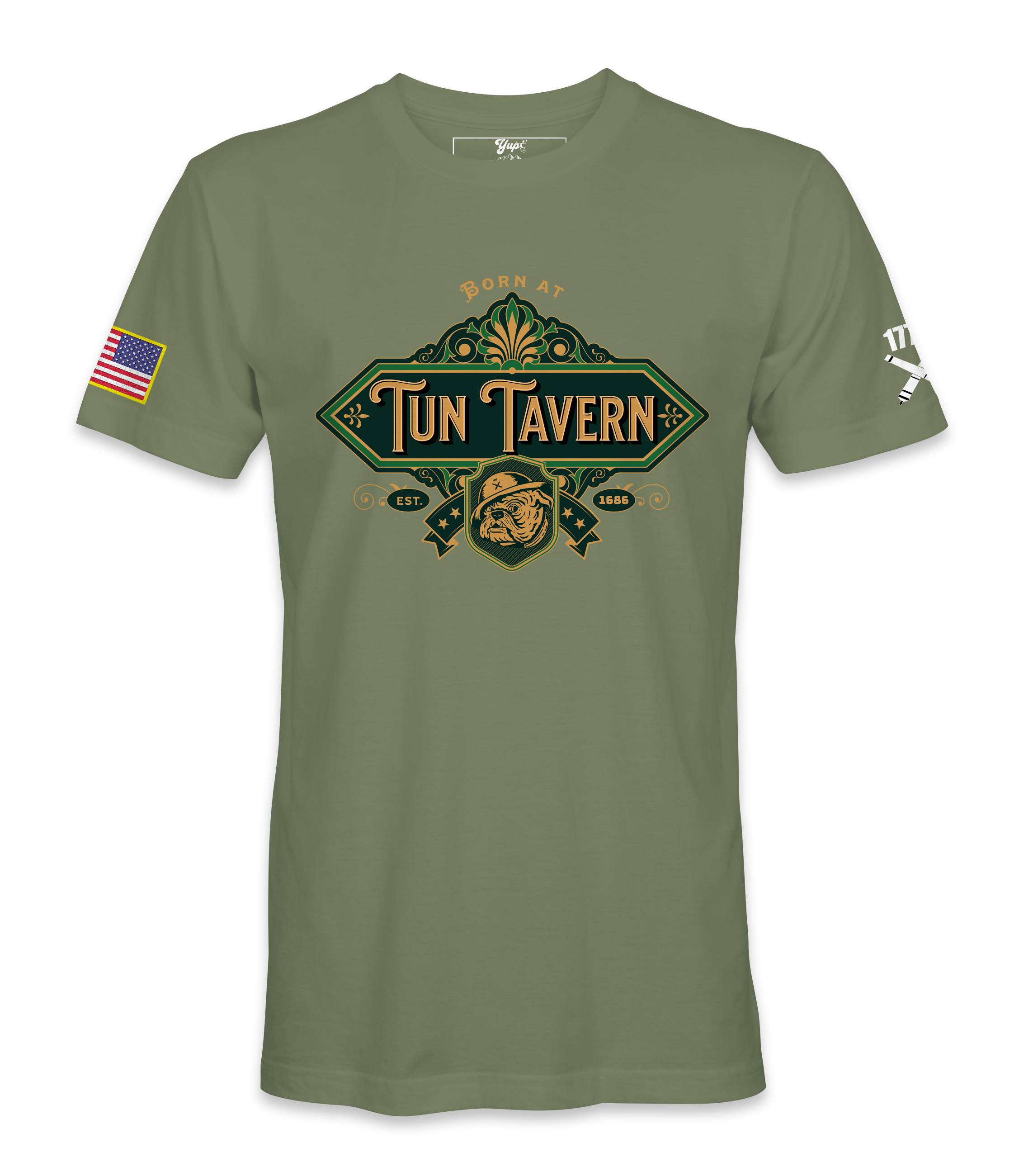 Born At Tun Tavern T-Shirt