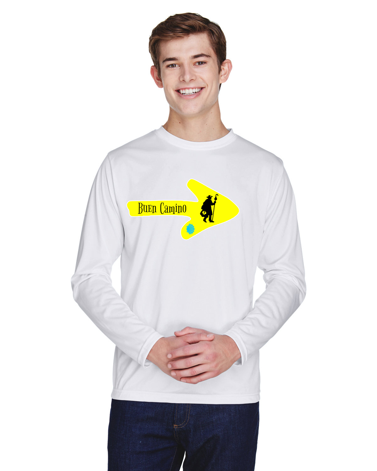 Buen Camino  Performance Long Sleeve Shirt